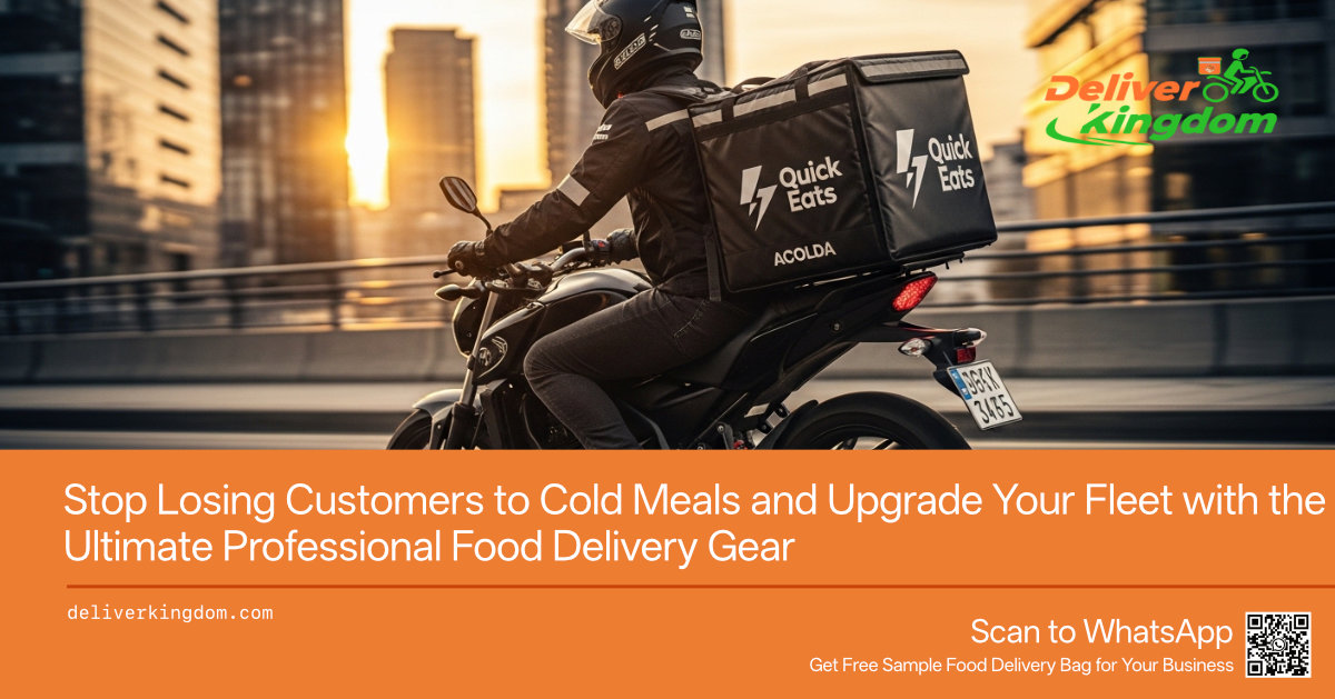 หยุดเสียลูกค้าเพราะอาหารเย็นชืด และยกระดับกองยานของคุณด้วยอุปกรณ์ส่งอาหารระดับมืออาชีพที่ดีที่สุด