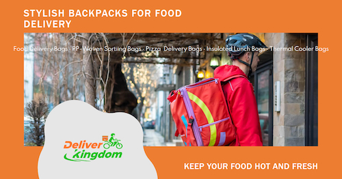 อุ่นหรือเย็น: ถุงส่งอาหารแบบซื้อกลับบ้านของ DeliverKingdom
        