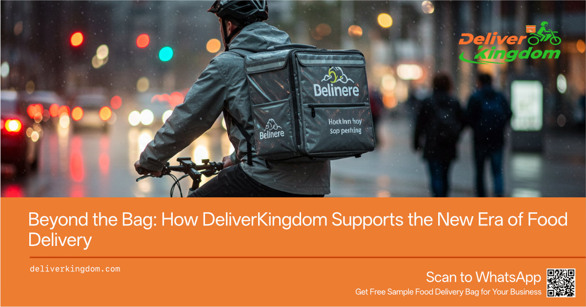 Beyond the Bag: DeliverKingdom สนับสนุนยุคใหม่ของการจัดส่งอาหารอย่างไร