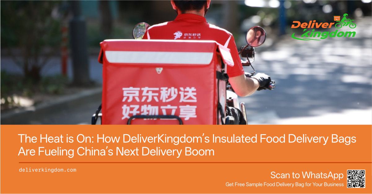 ความร้อนกำลังมา: ถุงเก็บความเย็นสำหรับส่งอาหารของ DeliverKingdom ช่วยกระตุ้นการเติบโตของบริการส่งอาหารในจีนอย่างไร