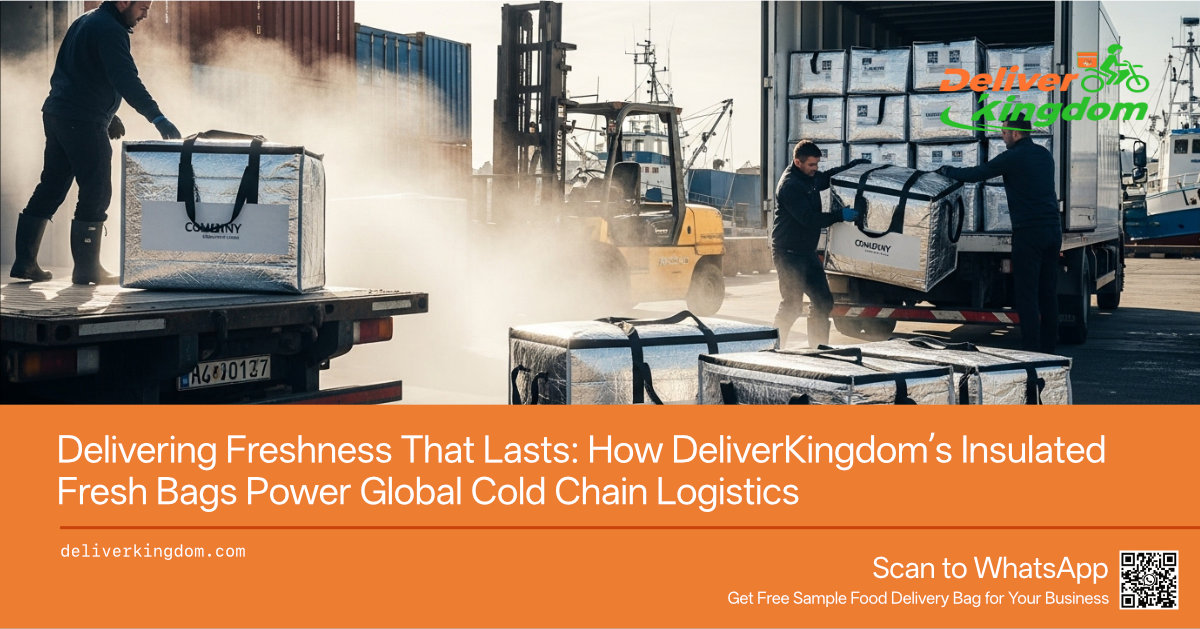 ส่งมอบความสดใหม่ที่ยั่งยืน: ถุงเก็บความเย็นของ DeliverKingdom ช่วยขับเคลื่อนระบบโลจิสติกส์ห่วงโซ่ความเย็นทั่วโลกได้อย่างไร