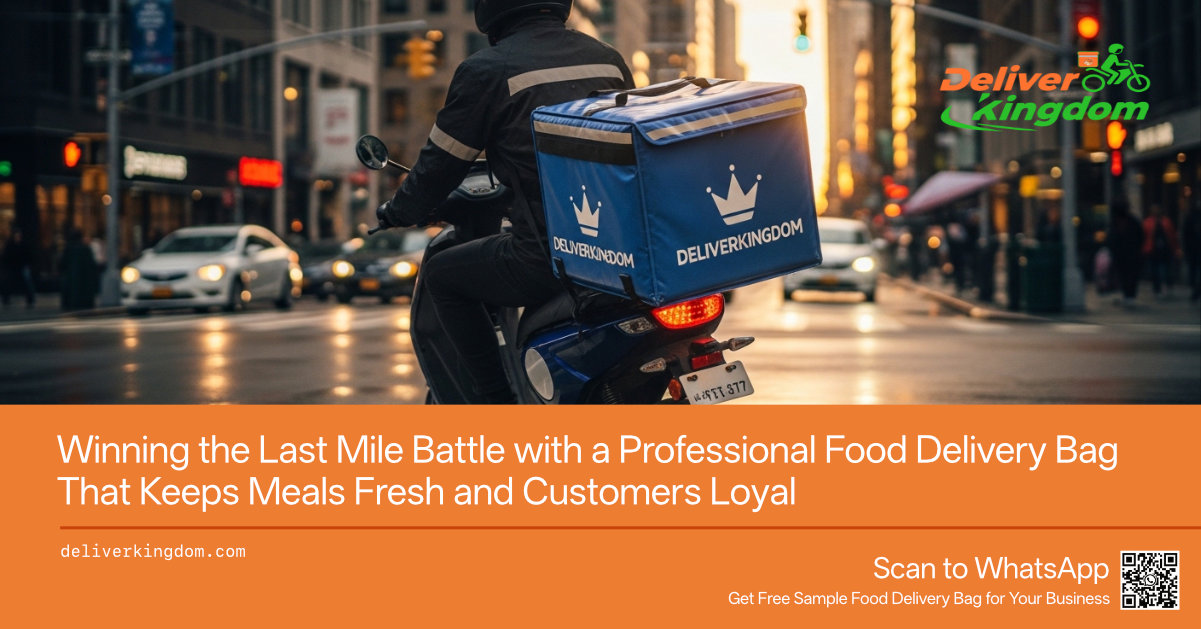 เอาชนะความท้าทายในการจัดส่งอาหารช่วงสุดท้ายด้วยถุงส่งอาหารระดับมืออาชีพที่ช่วยรักษาความสดใหม่ของอาหารและสร้างฐานลูกค้าที่ภักดี