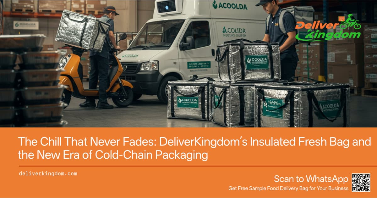 ความหนาวเย็นที่ไม่เคยจางหาย: ถุงเก็บความเย็นจาก DeliverKingdom และยุคใหม่ของบรรจุภัณฑ์แบบห่วงโซ่ความเย็น