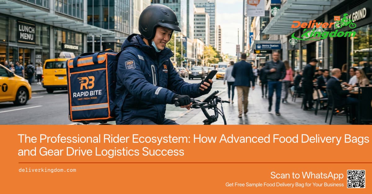 ระบบนิเวศของนักปั่นมืออาชีพ: กระเป๋าและอุปกรณ์ส่งอาหารขั้นสูงช่วยขับเคลื่อนความสำเร็จด้านโลจิสติกส์ได้อย่างไร