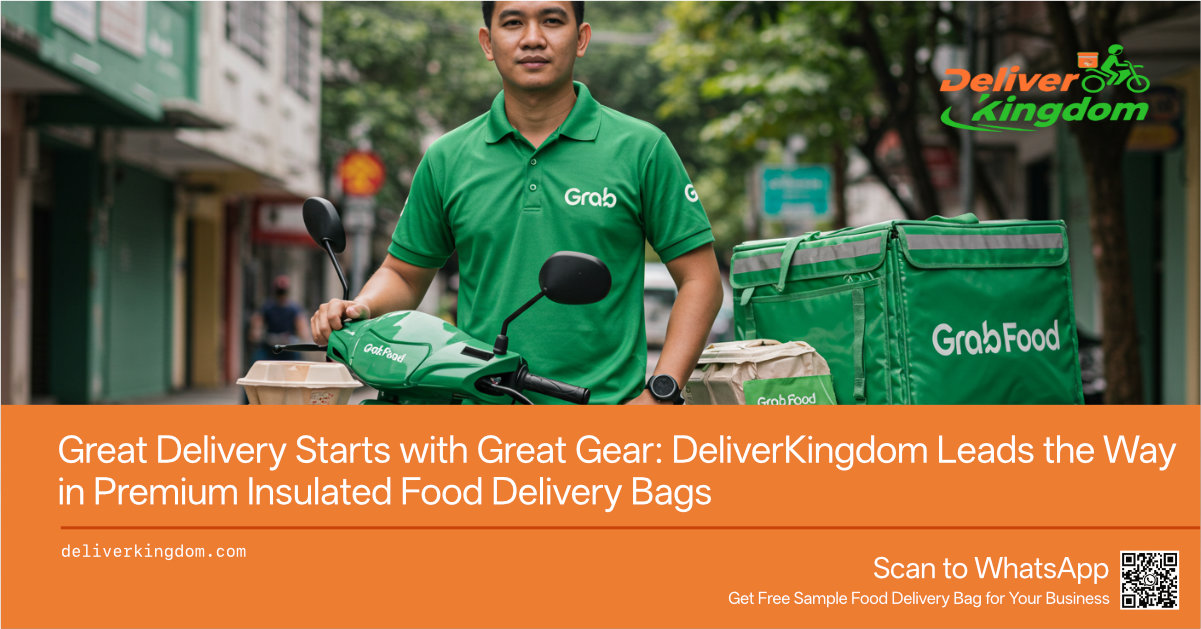 การจัดส่งที่ดีเริ่มต้นด้วยอุปกรณ์ที่ดี: DeliverKingdom เป็นผู้นำด้านถุงเก็บความร้อนส่งอาหารระดับพรีเมียม