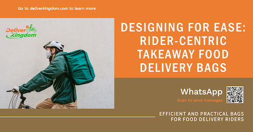 การออกแบบเพื่อความสะดวก: ถุงส่งอาหารแบบ Takeaway แบบยึดผู้โดยสารเป็นศูนย์กลาง