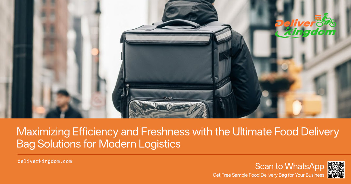 เพิ่มประสิทธิภาพและคงความสดใหม่สูงสุดด้วยโซลูชั่นถุงส่งอาหารที่ดีที่สุดสำหรับระบบโลจิสติกส์ยุคใหม่